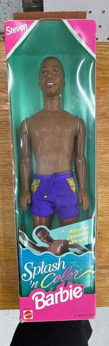 Mattel Splash 'n Color Steven Doll Friend of Barbie 16175